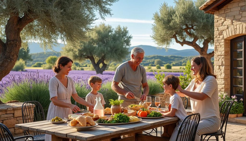 L’art de vivre en Provence appliqué à la vie de famille