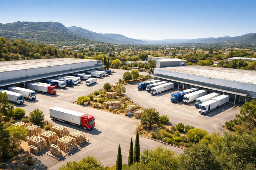 Solutions logistiques en Provence avec des plateformes régionales XPO Logistics et Kuehne Nagel