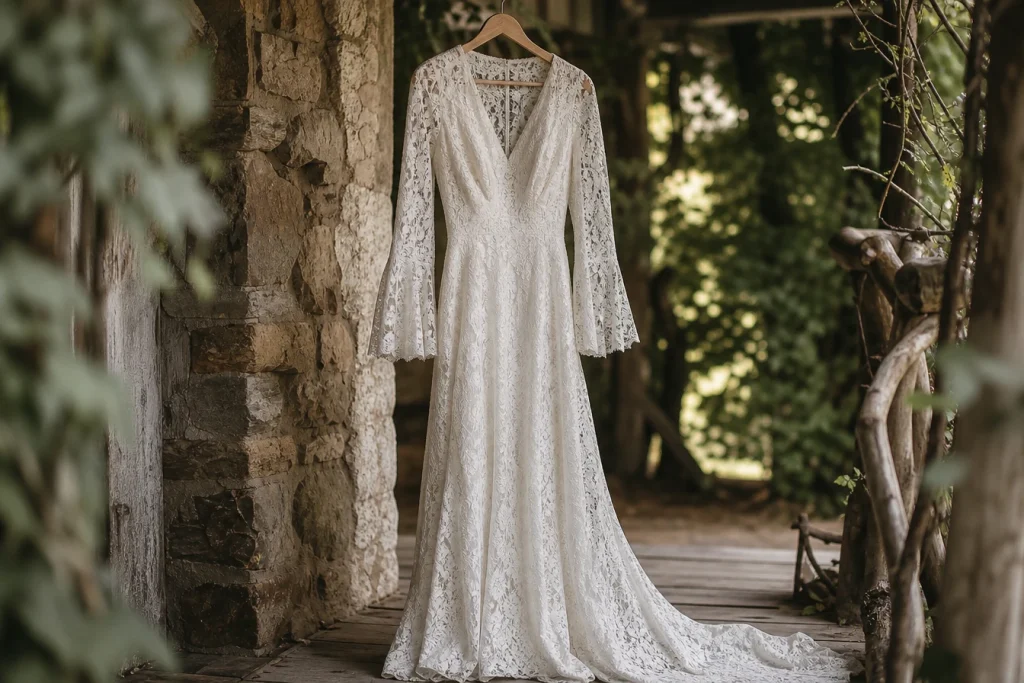 La robe en dentelle blanche : quand l’élégance s’affranchit du mariage