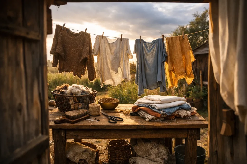 Laine, lin, coton, viscose : ce que les matières deviennent à l&rsquo;usage