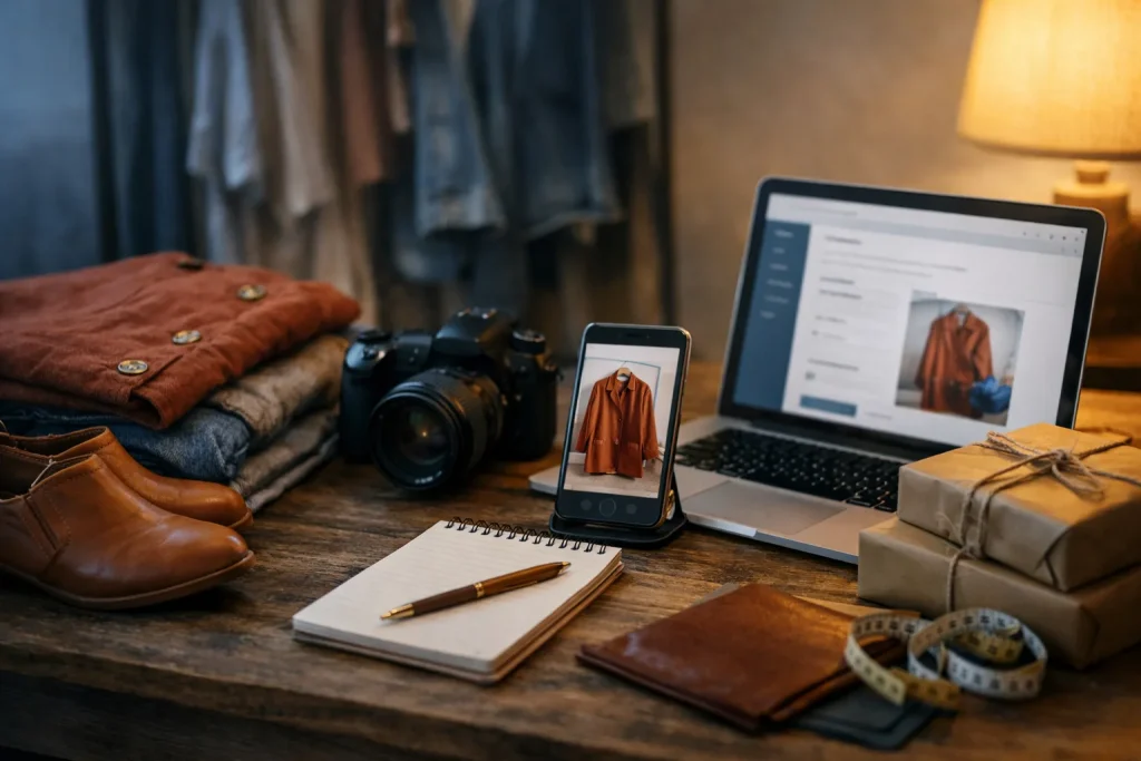Revendre ses vêtements : décrire, photographier, déclarer